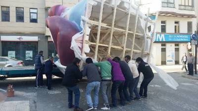 Los 'ninots' salen a las calles