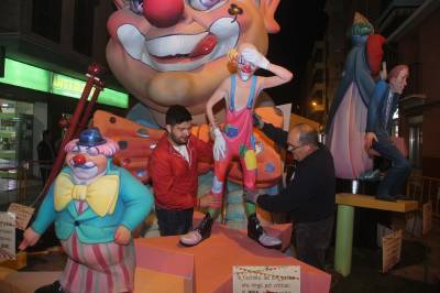 Intensa Nit de la plantà de las fallas de Burriana 2017