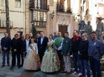 El president de la Generalitat visita les Falles de Benicarló