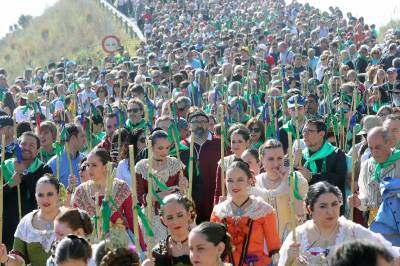 Mutitudinaria romeria a la Magdalena para celebrar el primer BIC