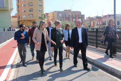 El paseo ciclopeatonal y el parque urbano de la Vall d'Uixó mejoran la movilidad y revalorizan el Paratge de Sant Josep