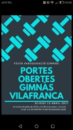 Vilafranca inaugurarà el gimnàs municipal el 13 d'abril amb una jornada de portes obertes