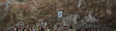 Alfondeguilla puja a la Cova de Sant Vicent