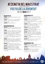 Atzeneta del Maestrat celebra les Festes de la Joventut del 25 al 28 de maig