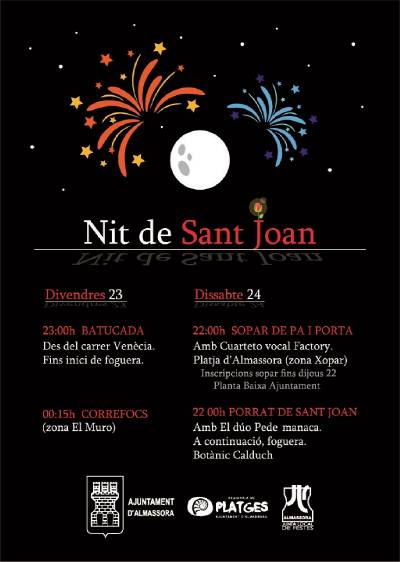 Almassora obri la inscripció en el 'pa i porta' de Sant Joan