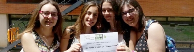 Alumnos de anatomía aplicada de la IES Ximén de Urrea de L'Alcora ganan los Proyectes Natura de la Universitat de València.