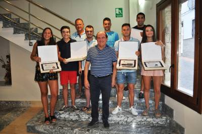 Les Useres premia a sus mejores deportistas en la `II Nit de l’Esport´