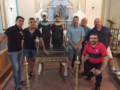 Palanques celebra la fiesta de sus patrones