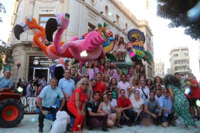 El Barri València logra el primer premio de la Batalla de Flors por segundo año consecutivo