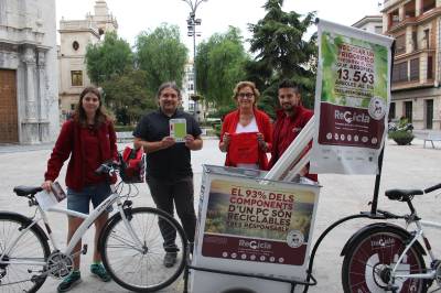La campaña “Recicla tus aparatos” llega a Borriana dispuesta a superar las cifras de recogida del pasado año