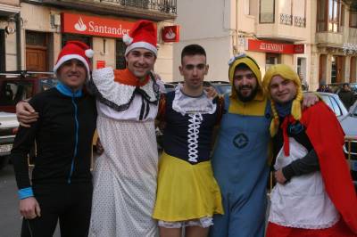 Vilafranca dóna la benvinguda a 2018 amb la Sant Silvestre i amb la festa de la comissió