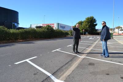 El Ayuntamiento de la Vall d’Uixó mejora la seguridad y aumenta las plazas de aparcamiento del Polígono Belcaire
