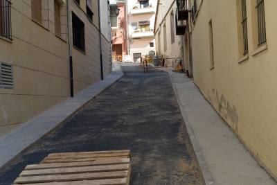 Morella reinicia les obres del carrer Verge del Roser amb l’última fase del projecte