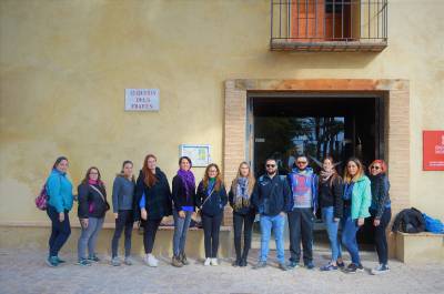 Visita del alumnado del proyecto T’Avalem Mancomunidad Espadán Mijares al Centro de Educación Ambientalde la Comunitat Valenciana