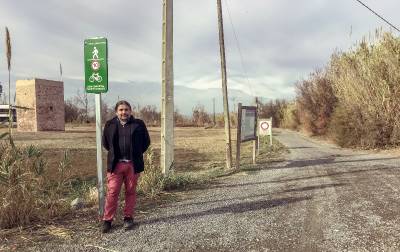 Borriana continúa con la protección del Clot de la Mare de Déu con la instalación de señales y advertencias informativas