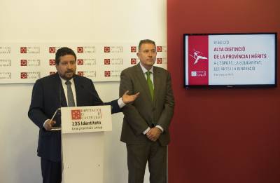 La Diputación concede la Alta Distinción de la Provincia al Villarreal por su promoción de los valores de Castellón en el mundo
