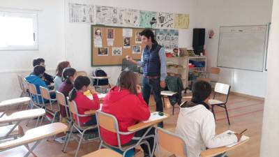 El Festival Fortea entra en las aulas de Benlloch