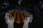 La Vall celebra la desfilada del 9 d'octubre, a pesar de la plutja