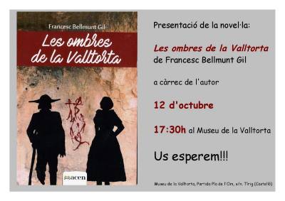 'Les ombres de la Valltorta' es presenta demà al museu