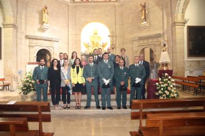 AUTORIDADES, REINA Y DAMAS y PUEBLO EN GENERAL CON LA GUARDIA CIVIL DE L'ALCORA