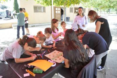 Activitats de 'Sentim els parcs' al parc Mèrida