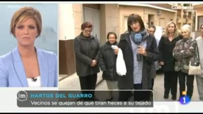 Les 'merdes embossades voladores', protagonistes a nivell nacional en La Mañana, de TVE-1