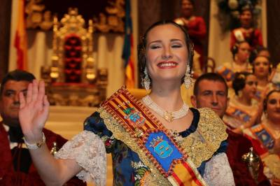 Mar Zamora ja és la Reina Fallera de Burriana 2019