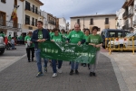 Más de 200 personas participan en Les Useres en una marcha a favor de la lucha contra el cáncer