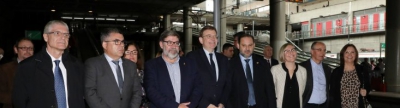 Ábalos assisteix a la posada en servei de la nova oferta de Rodalia entre Castelló i Vinaròs