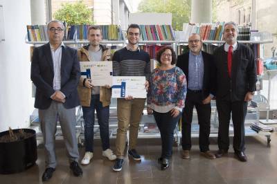 Iván Segura y Santiago Alegre ganan los premios a mejor TFM y TFG sobre gestión de residuosurbanos