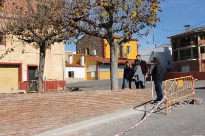 Vall d’Alba ejecuta la mejora de la placeta de Montalba