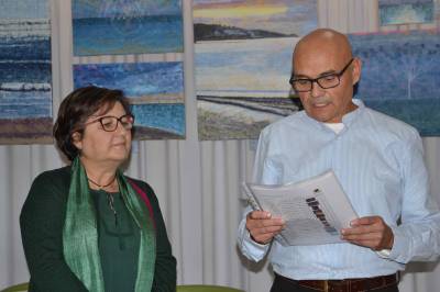 Raúl Segura presenta su obra en el Hotel del Golf Playa