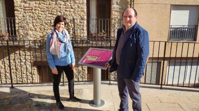 Les Useres señaliza la ruta urbana de los Pelegrins para potenciar su atractivo turístico de cara a los visitantes