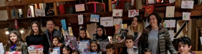 Prop de 400 escolars participen en el concurs de postals nadalenques d'Almenara