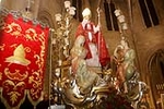 El Traslado de la imagen de Sant Blai abre oficialmente las fiestas en honor al Patrón de Borriana