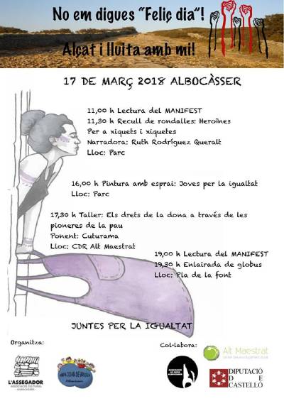 Albocàsser por la igualdad de género