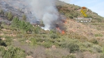 La Guardia Civil investiga a una persona por un incendio en Montán 