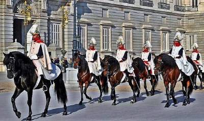 La Caballería de la Guardia Real realizará exhibiciones en Borriana durante toda la jornada del viernes 20 de abril