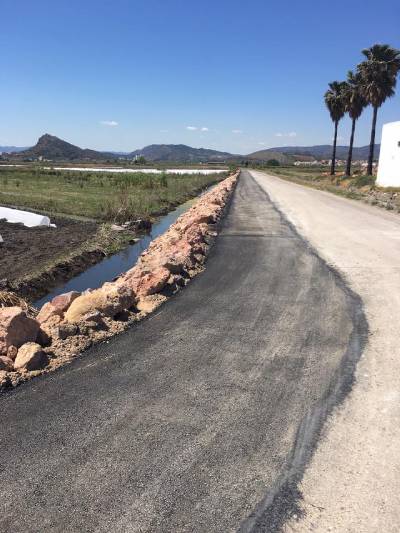 Finalitza l'asfaltat del Camí de la Mar