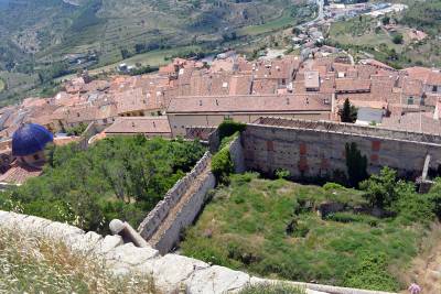 Turespaña actuarà d’urgència en un tram de la muralla de Morella