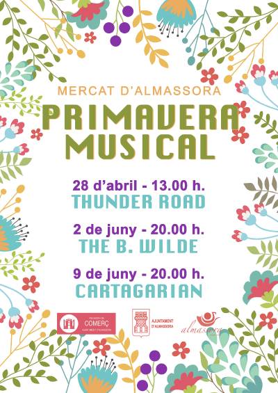La ‘Primavera Musical’ floreix en el Mercat Central d'Almassora aquest dissabte