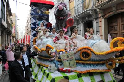 Borriana celebra aquest diumenge la Cavalcada Infantil del Ninot que va haver d'ajornar-se per la pluja