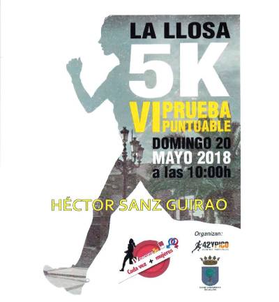 La Llosa calienta motores para el 5K del 20 mayo