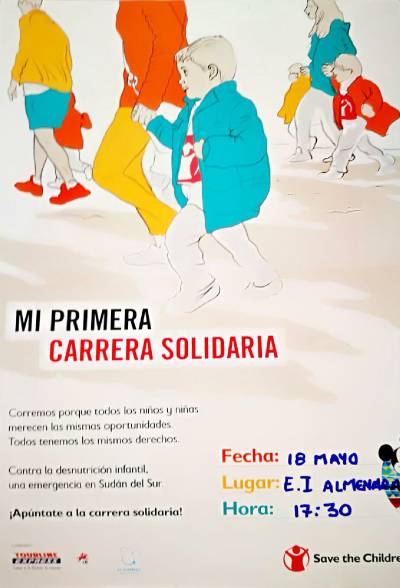 L'escola infantil celebra divendres una carrera solidària a benefici de Save the Children