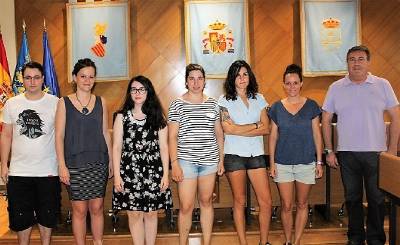 Borriana comptarà durant tot un any amb 10 joves treballadors grà cies als programes d'Ocupació EMCUJU i EMPUJU