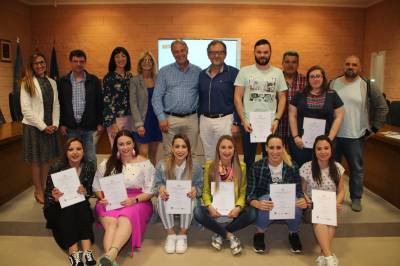 Clausura del programa de empleo y formación de la Mancomunidad Espadán Mijares