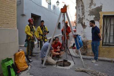 El Ayuntamiento de la Vall d'Uixó reconstruirá en 3D los túneles de la plaza del Ángel y el pozo de la plaza de l'Assumpció