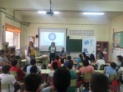Los talleres Aula-Empresa promovidos por la Fundación Globalis y el Ayuntamiento de Vila-real continúan en los colegios de la localidad