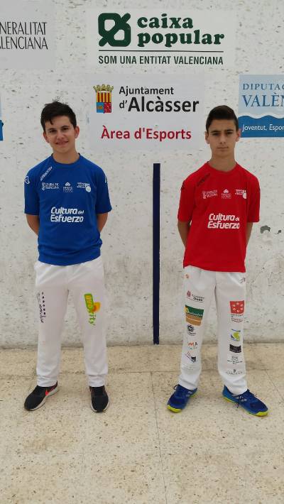 Diego y Alex pasan el primer corte de la liga de tecnificación