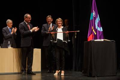 Alcón reclama a Puig más inversión en su toma de posesión como rectora de la UJI